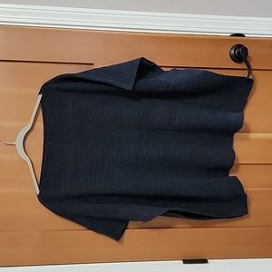 Loft navy blue boat neck OS Pancho .